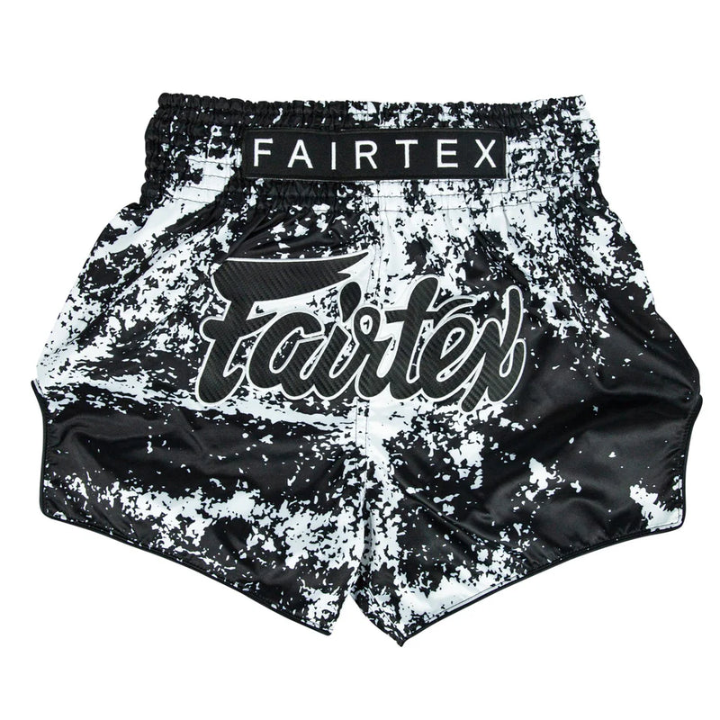 Muay Thai Shorts - Fairtex - BS1949 - Grunge Svart
