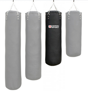 Sandsäck - Nippon Sport - 'PRO' - 120cm - 38kg - Svart