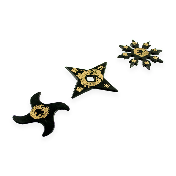 Dummy Vapen - Träningsvapen - Nippon Sport - 'Shuriken' - Svart