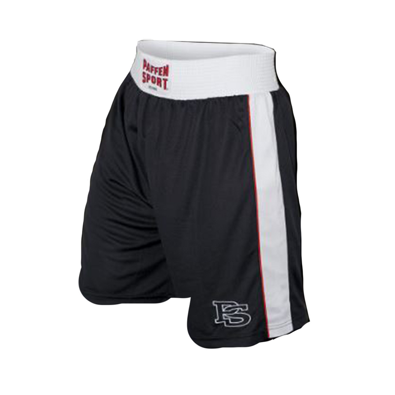 Boxing Shorts - Paffen Sport - 'Contest' - svart/vit