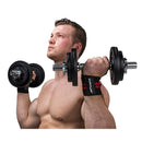 Handledsrem - Tunturi - med kardborrband - Svart-Röd