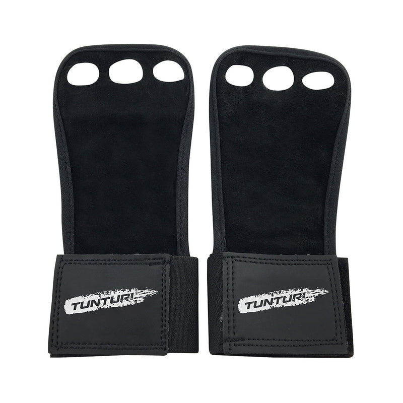 Grips - Tunturi - '3-Hole' - Läder - Svart