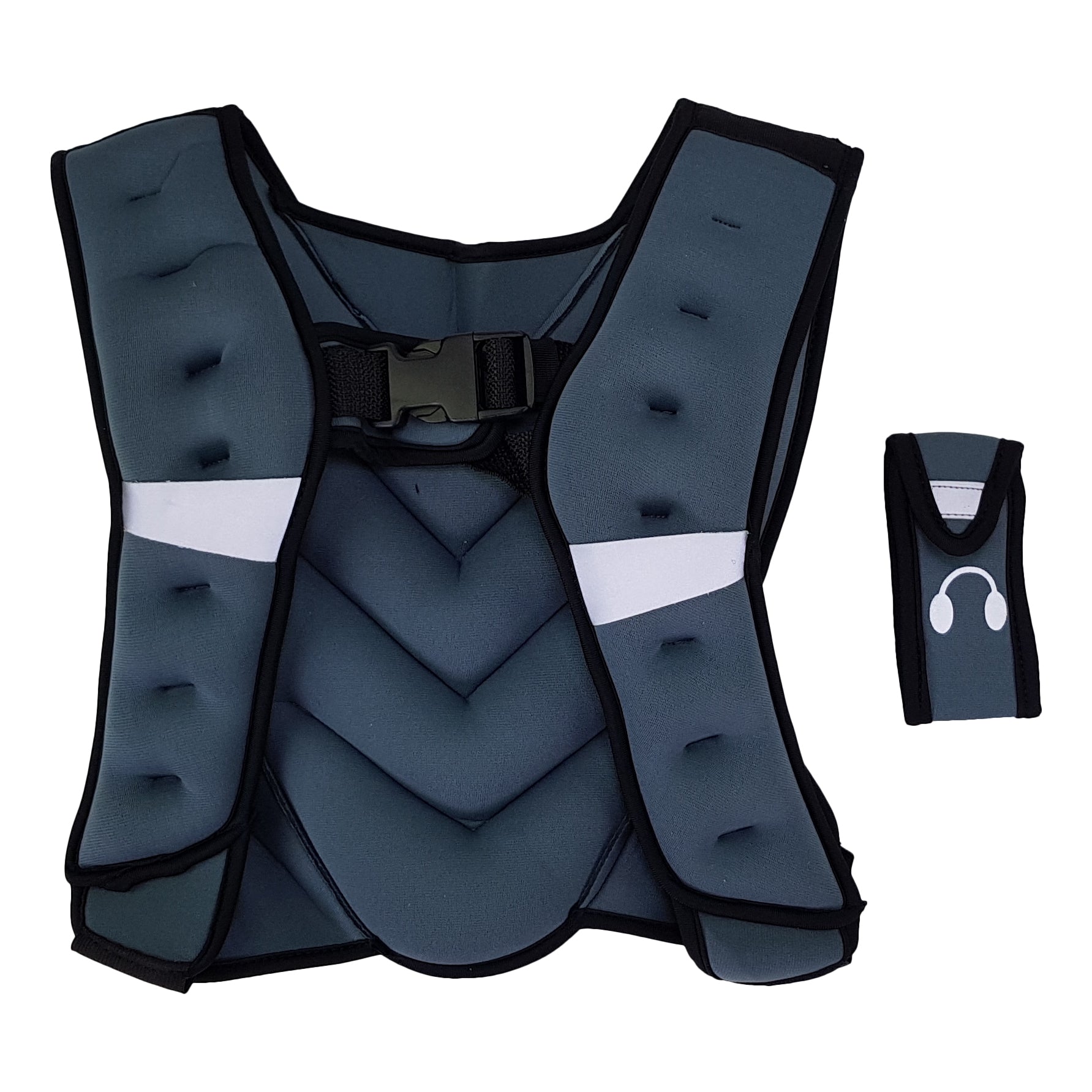 Viktväst - Tunturi - 5 KG - Svart