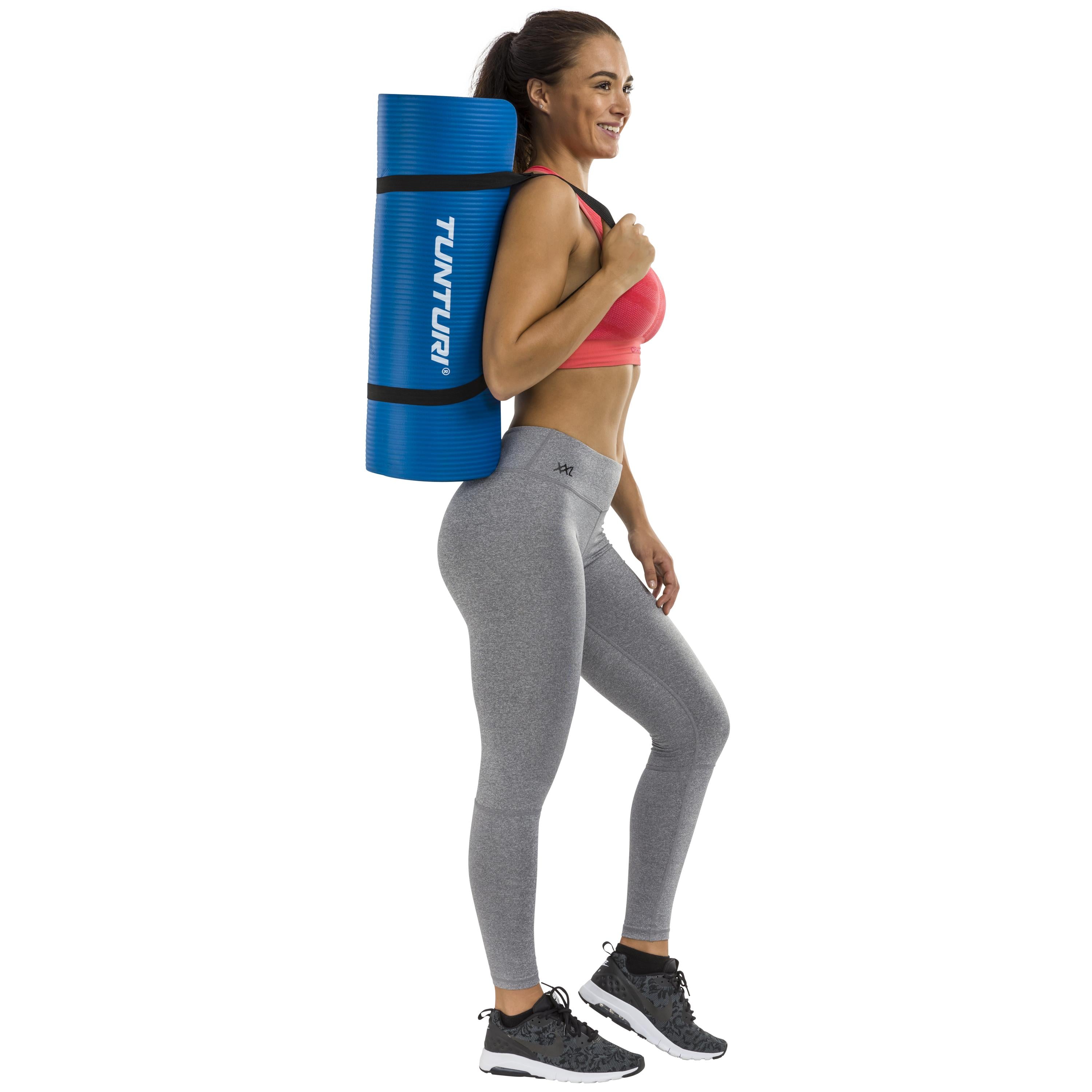 Träningsmatta - Tunturi - 'NBR' - Blå