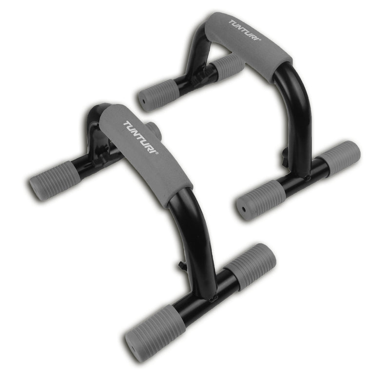 Armbøjningsstandere - Tunturi - Push Up Bars - sort