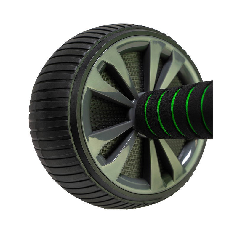Ab-Roller - Tunturi - 'Pro Exercise Wheel Deluxe' - Svart
