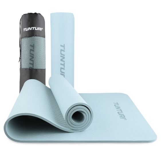 Yogamatta - Tunturi - '8MM' - Ljusblå
