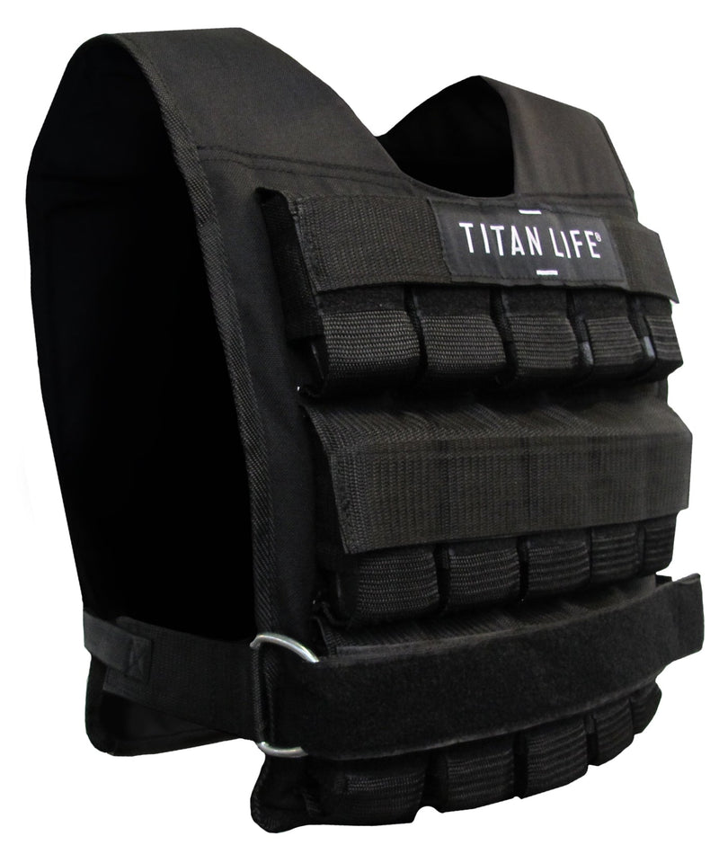 Viktväst - Titan Life - Svart - 1-30 kg - Svart