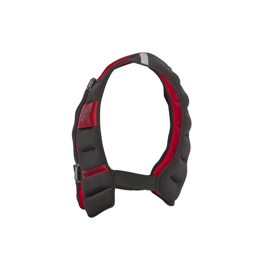 Viktväst - Reebok Weight West - 10 kg - Svart Röd