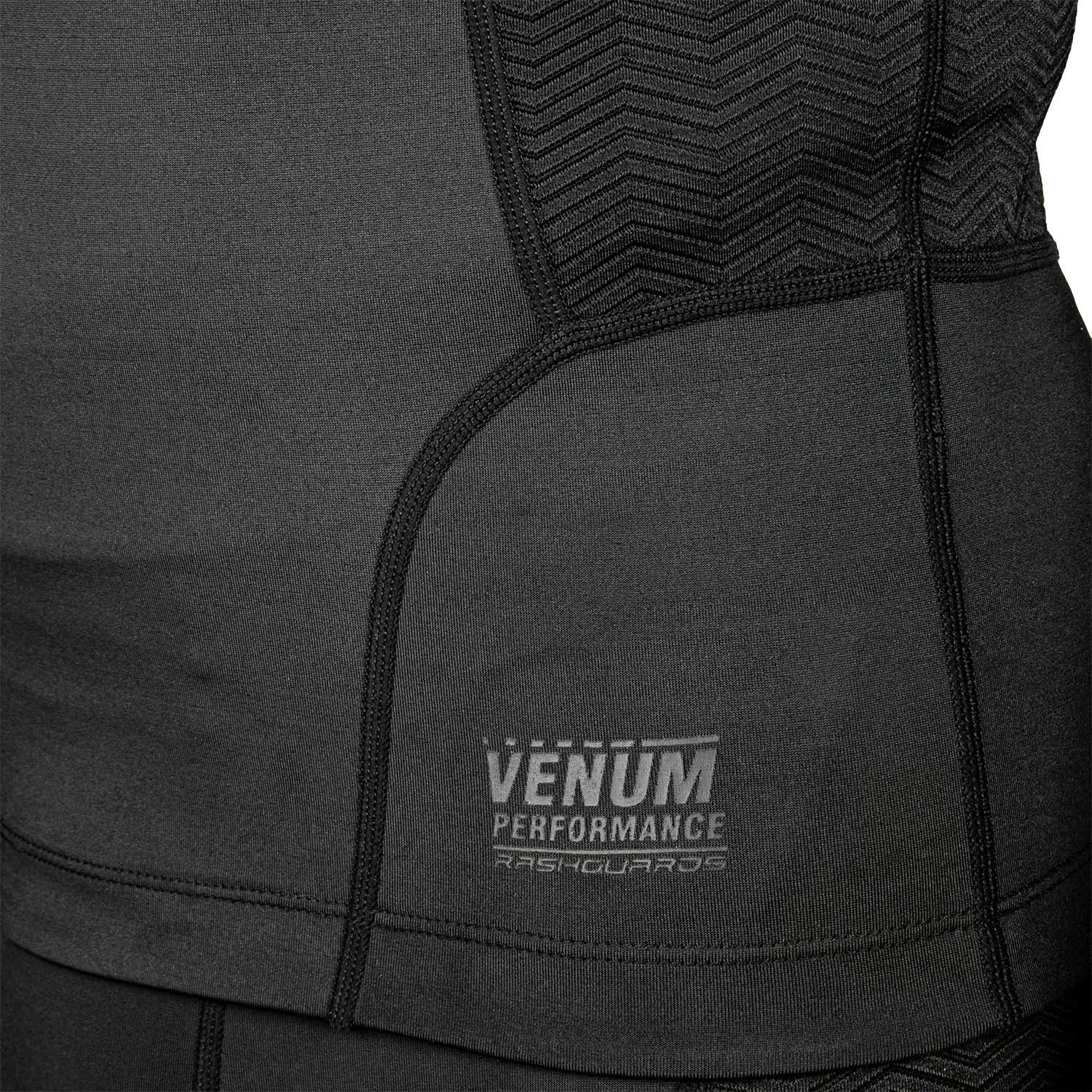 Rash Guard - Venum - 'G-Fit' - Långärmad - Svart