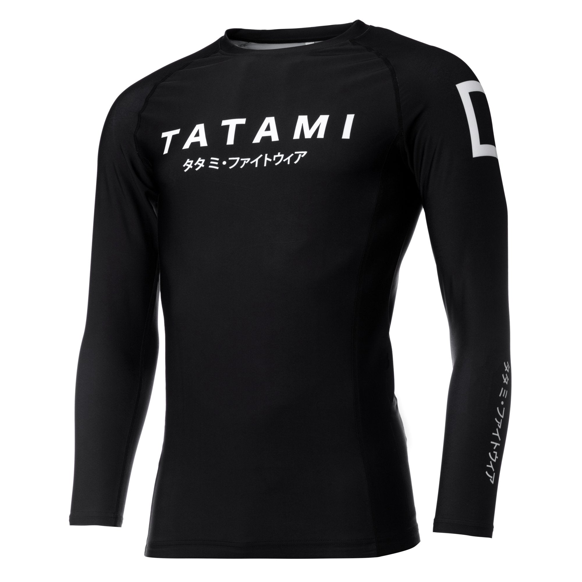 Rashguard - Tatami Fightwear - Katakana - Långärmad - Svart