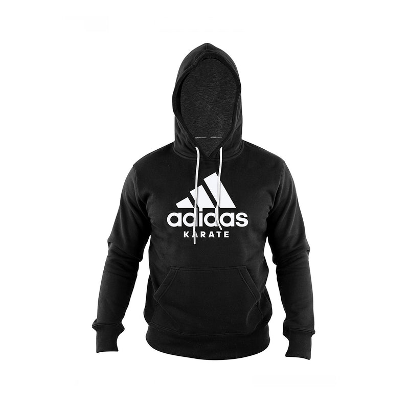 Hoodie - Adidas Karate - 'Karate Hoodie' - Svart-Vit