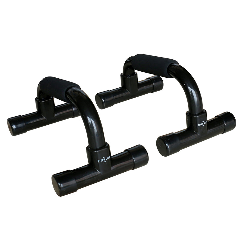 Push Up Bars - Titan Life - Svart