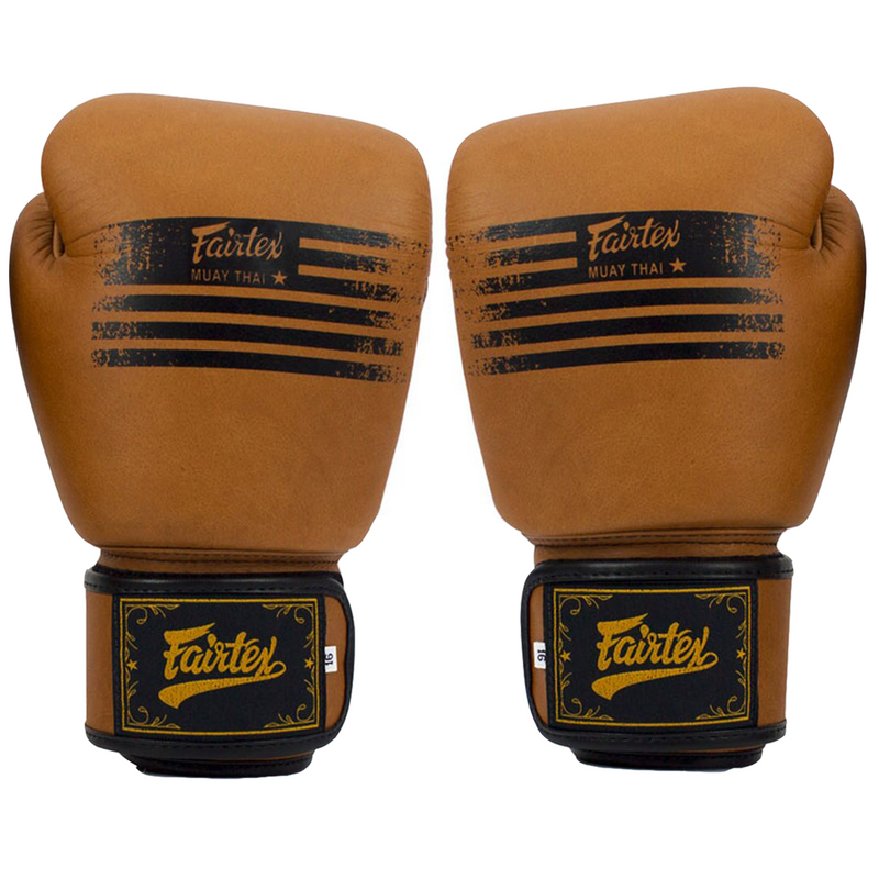 Boxningshandskar - Fairtex - 'BGV21' - Brun