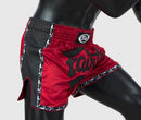 Muay Thai Shorts - Fairtex - 'BS1703' - Svart-Röd