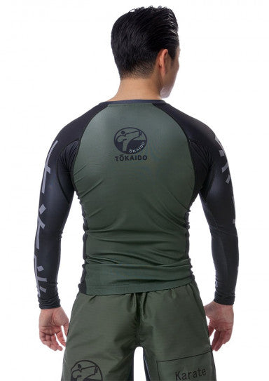 Rashguard - Tokaido Athletic Elite Training - Oliv/grön