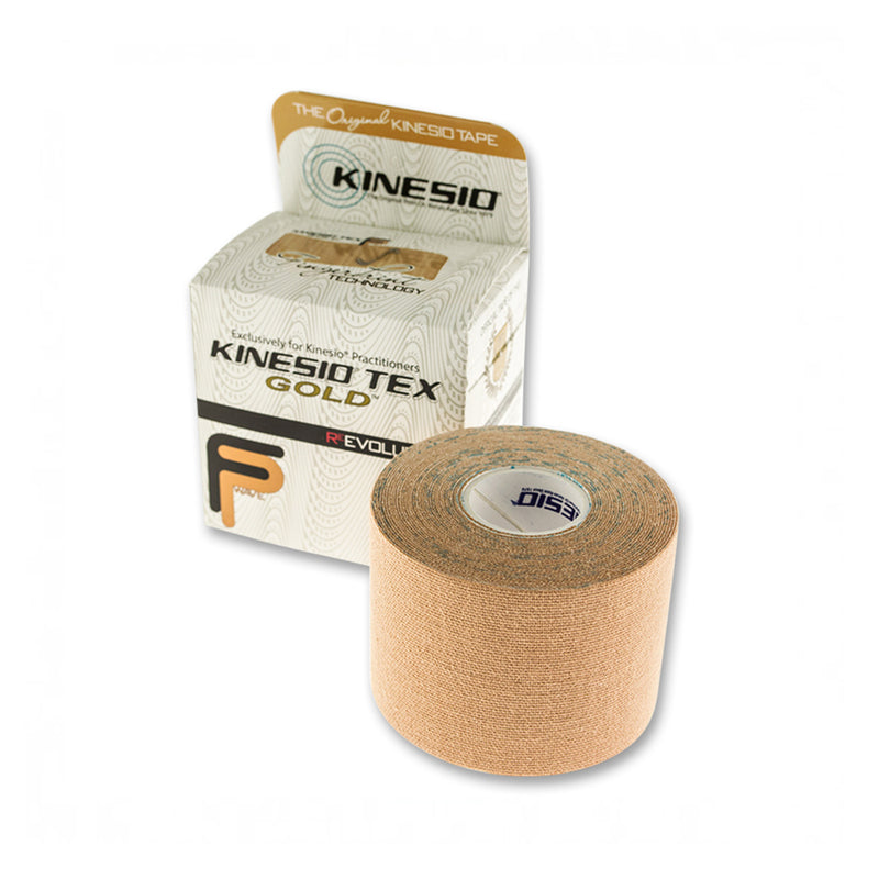 Kinesiotejp - Kinesio Tex - 'Tex Gold FP 5m' - 5CM - Beige