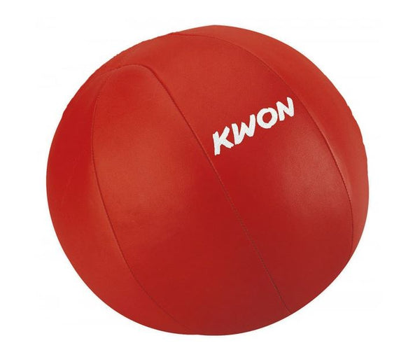 KWON læder medicinbold 5 kg
