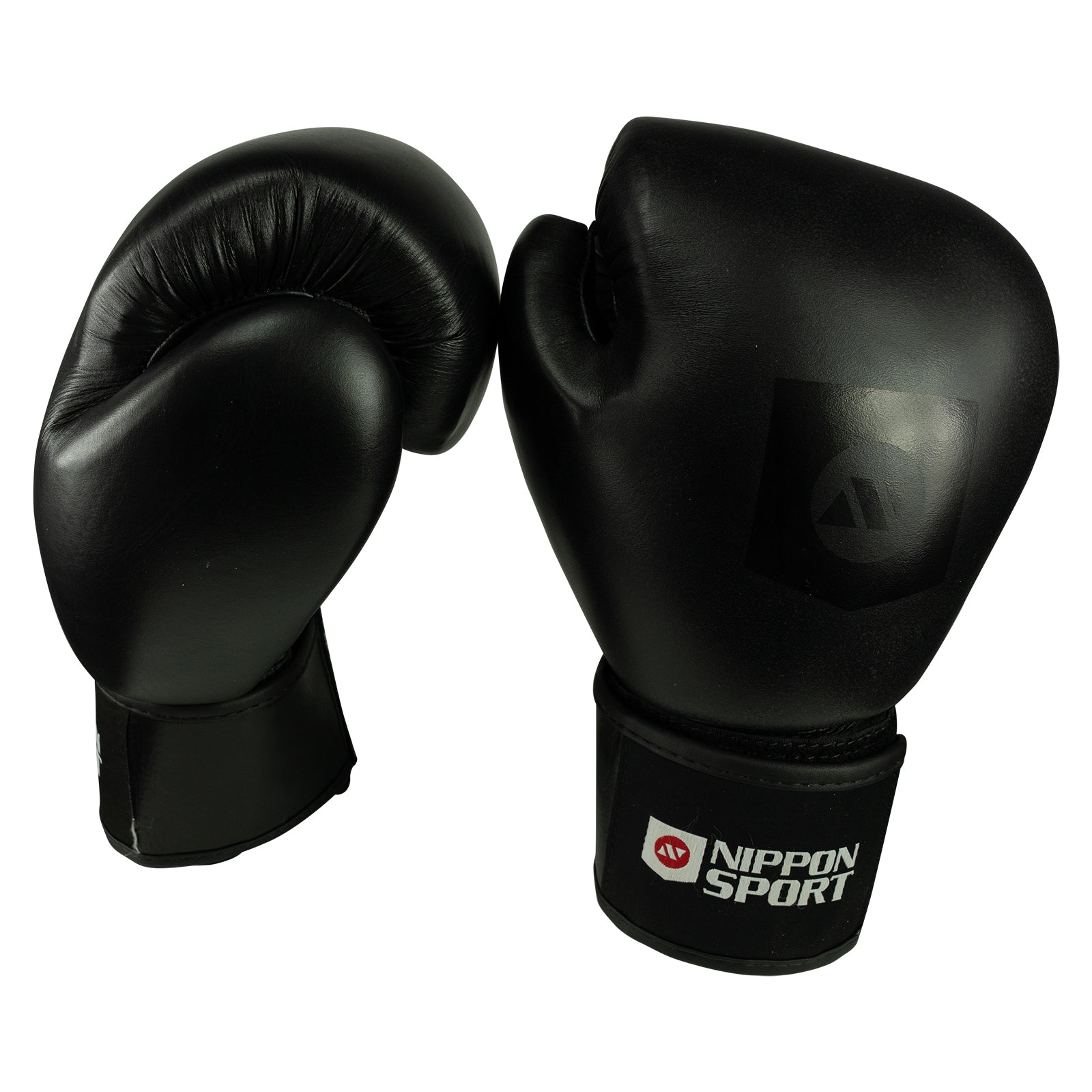 Boxningshandskar - Nippon Sport - 'Gauntlet' - Svart