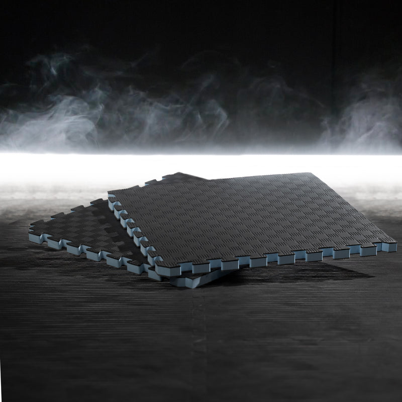 Puzzle mat - Nippon Sport - Black/Grey - 4-pack - 50 x 50 x 2,5 cm