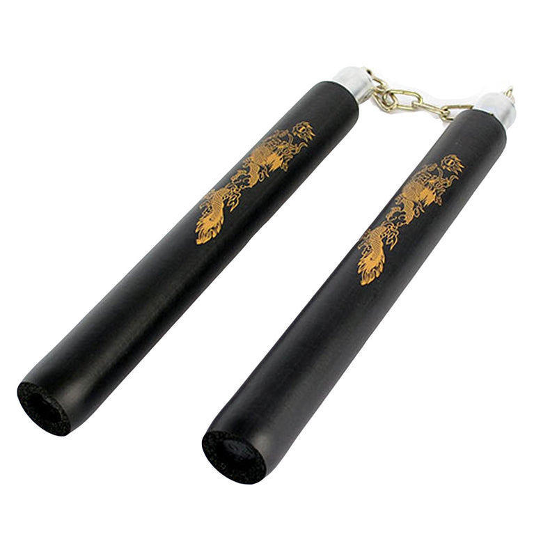 Dummy Vapen - Träningsvapen - Nippon Sport - 'Nunchaku' - Svart