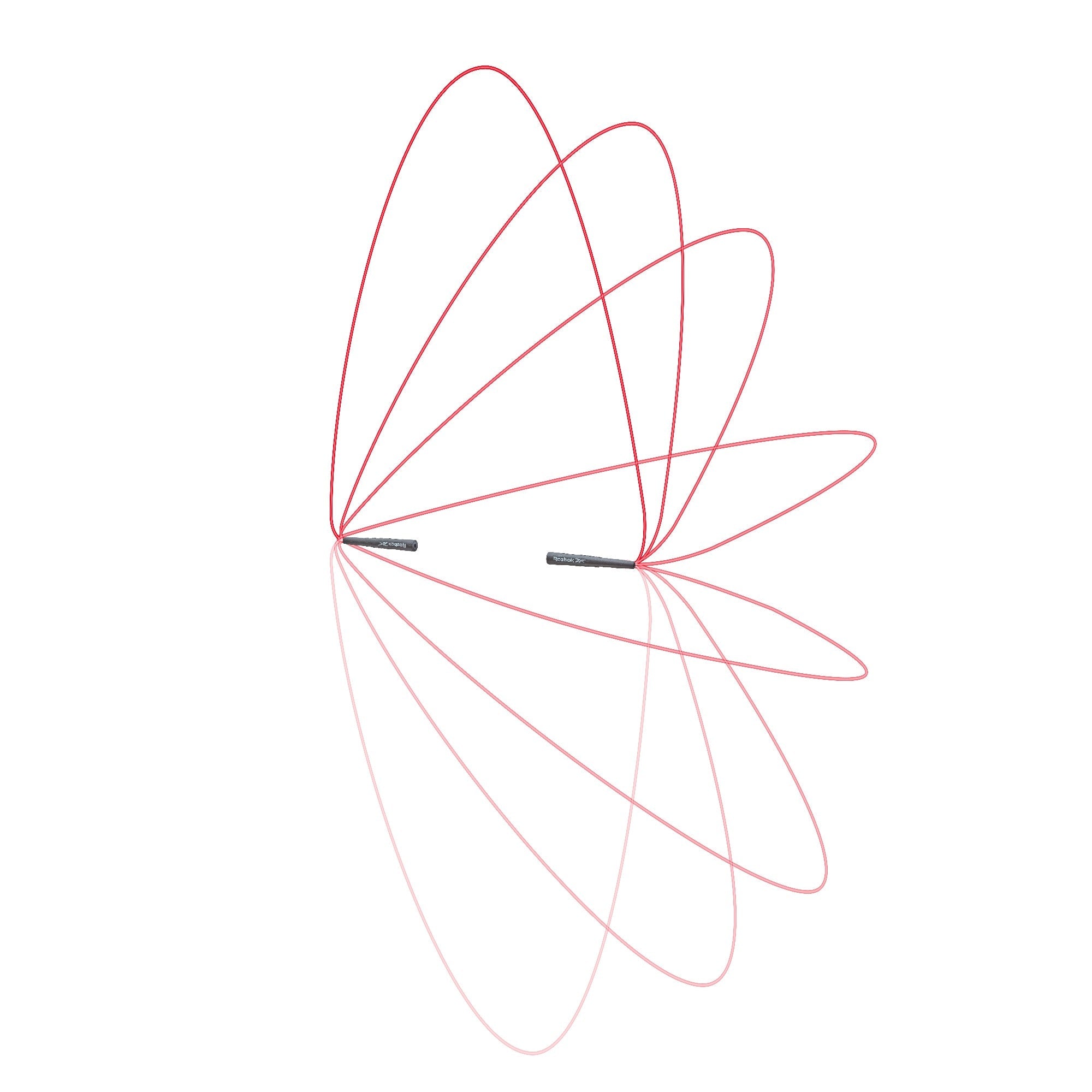 Hopprep - Reebok - Skipping Rope - Röd