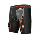 Suspensoar - Shock Doctor - Ultra Pro dam - Svart