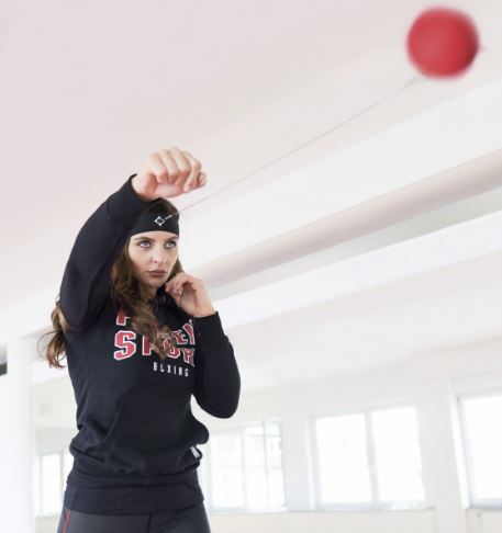 Speedball pannband - Paffen Sport RE.BALLiON reaktionstränare- set - grön/gul/röd