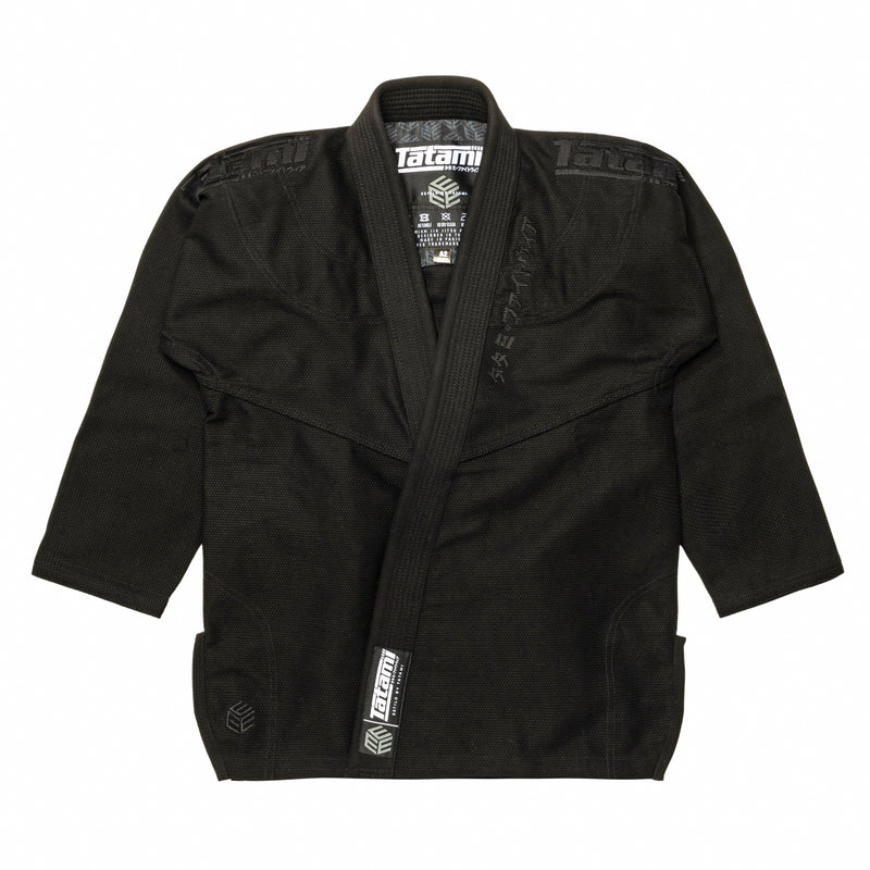 BJJ Gi -Tatami Fightwear - Estilo Black Label - Black