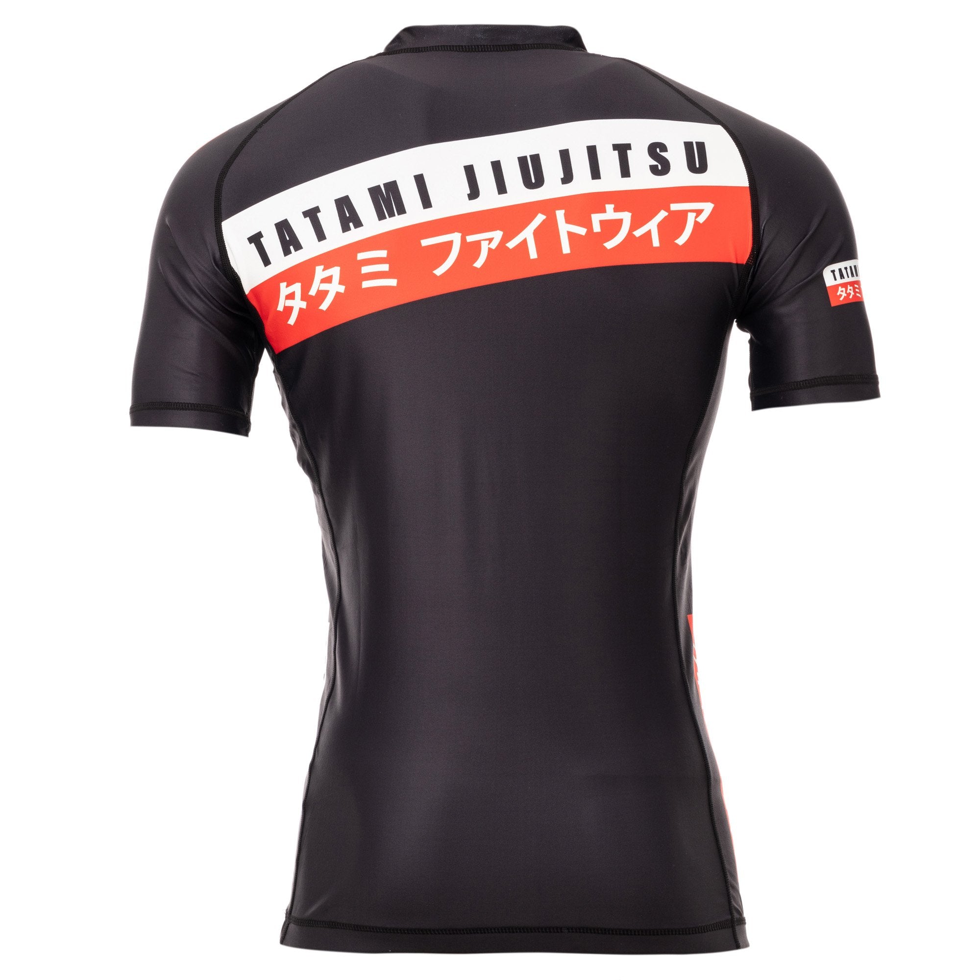 Rash Guard - Men - Tatami Fightwear - Urban Short Sleeve - Black