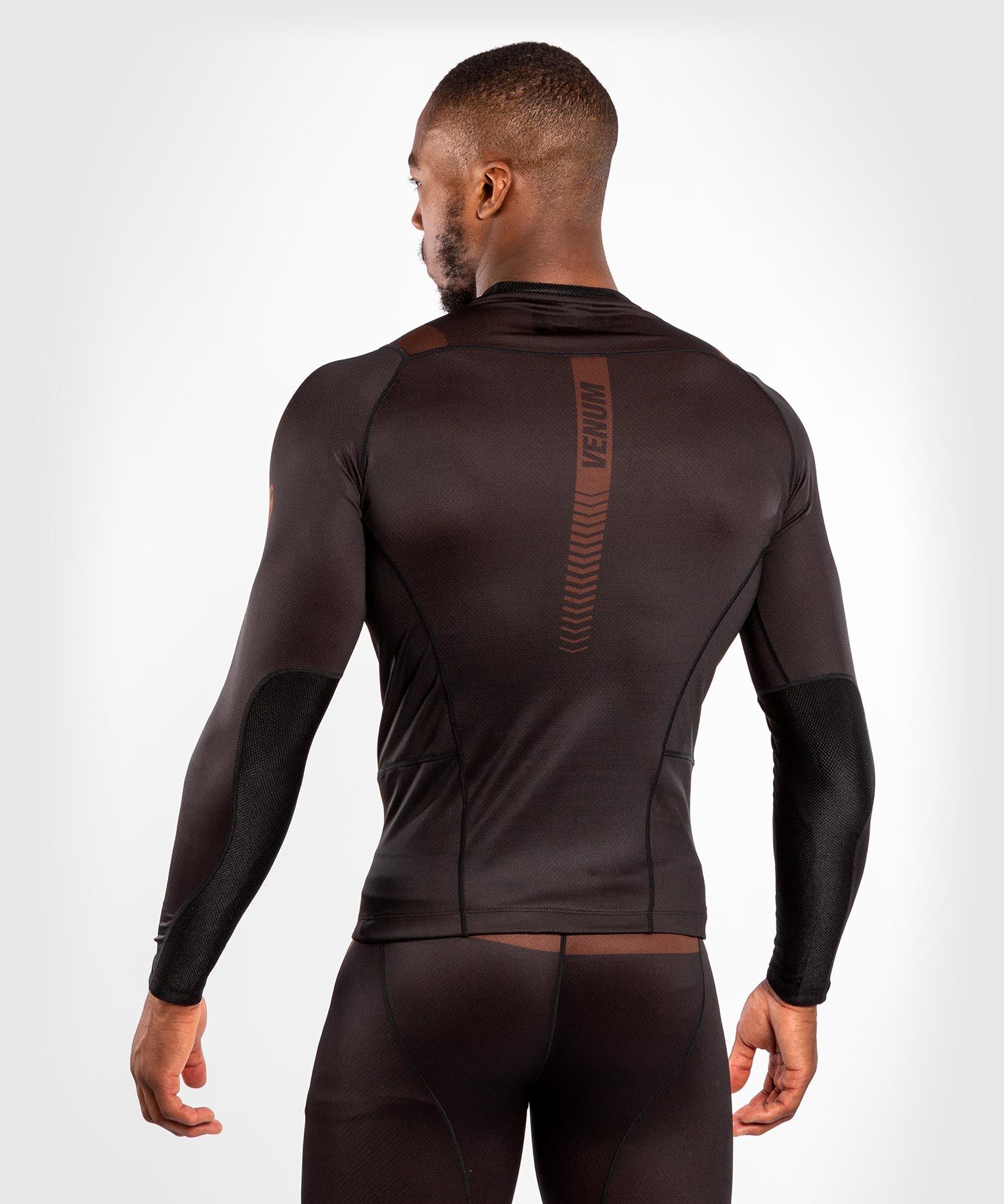 Rash Guard - Venum - 'NoGi 3.0' - Black/Brown