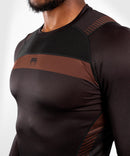 Rash Guard - Venum - 'NoGi 3.0' - Black/Brown