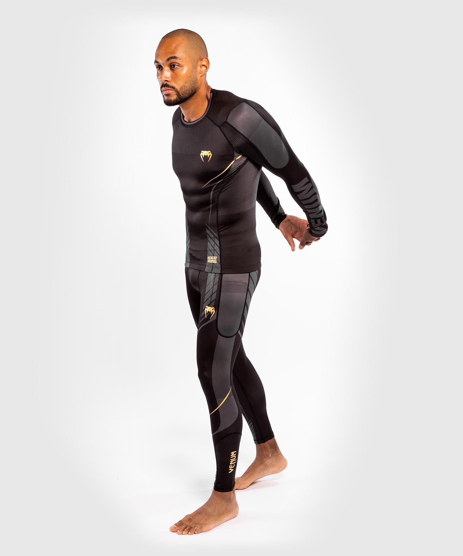 Rash Guard - Venum - 'Athletics' - Black/Gold