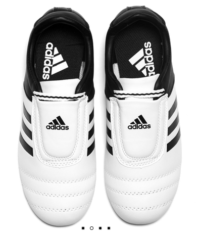 Kampsportsskor - Adidas - AdiKick II - Vita/Svarta