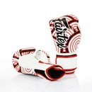 Boxningshandskar - Fairtex - BGV14 Red Wave, Vit/Röd/Svart