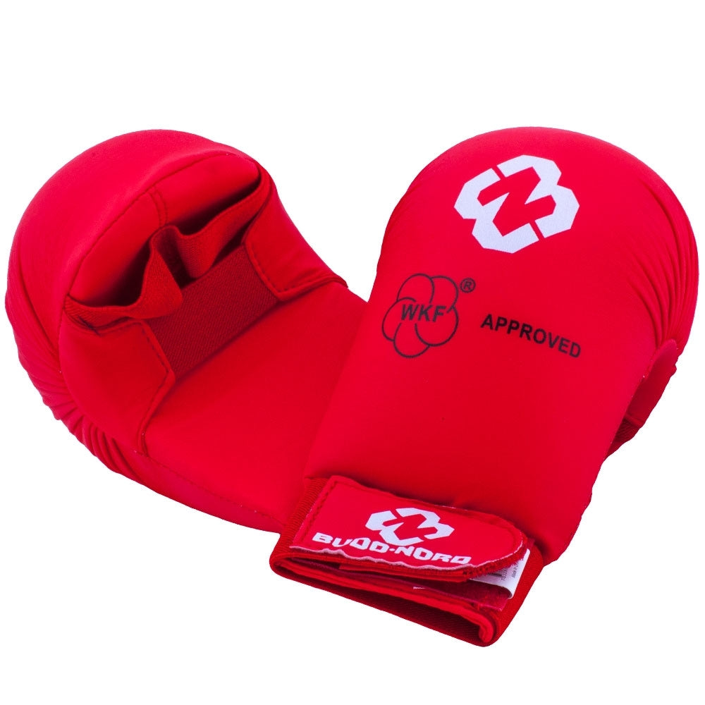 Karatehandskar - Budo Nord Karate - WKF - Röd