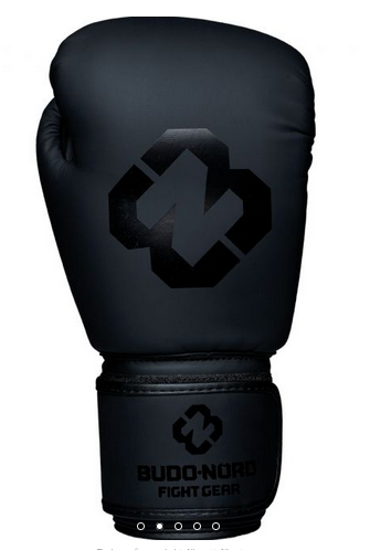 Boxningshandskar - Budo Nord - Cross - Svarta