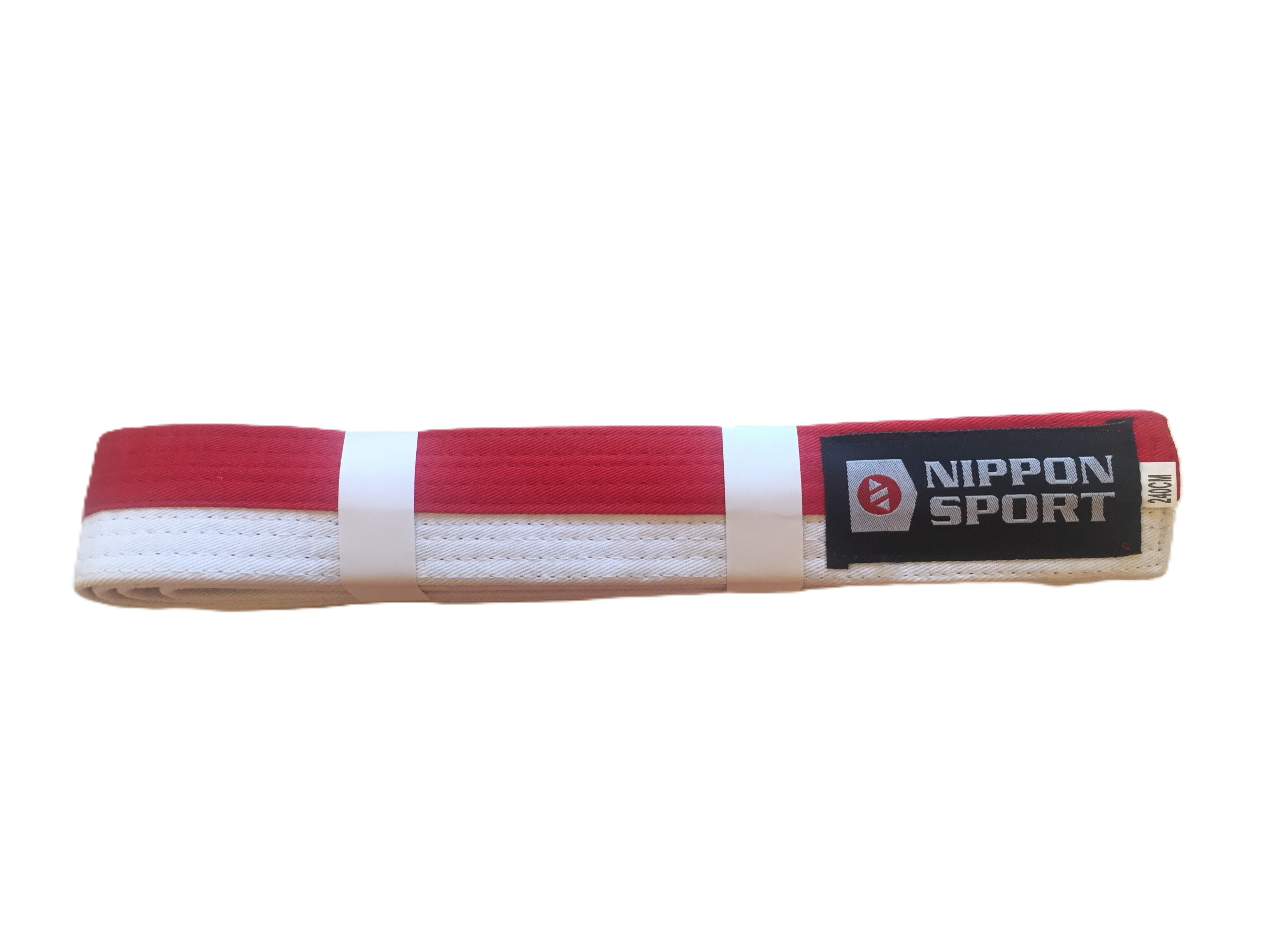 Danmarksbälte - Nippon Sport - Röd/Vit