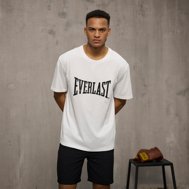 T-shirt - Everlast - 'Oversized Iconic Maximized Logo Tee' - Vit