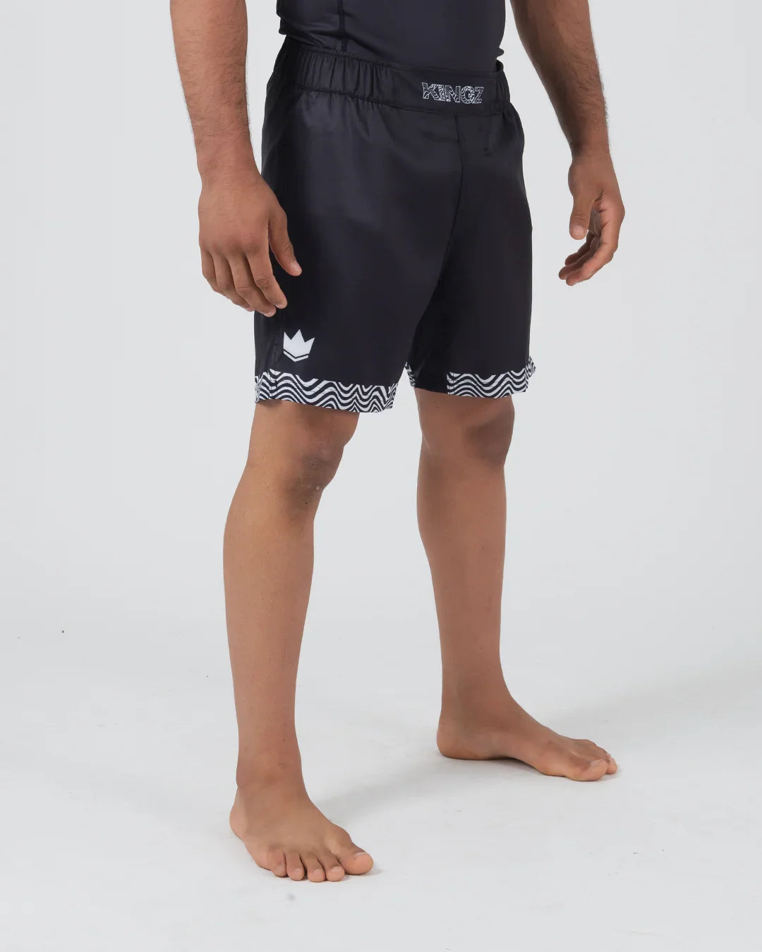Shorts - Kingz - Flow Performance Series - Svart