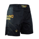 MMA-shorts - Ground Game - Gold 2.0 - Svart