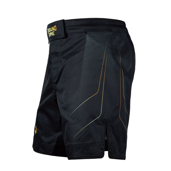 MMA-shorts - Ground Game - Gold 2.0 - Svart