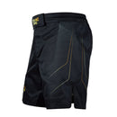 MMA-shorts - Ground Game - Gold 2.0 - Svart