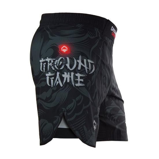 MMA-shorts - Ground Game - Samurai 2.0 - Svart