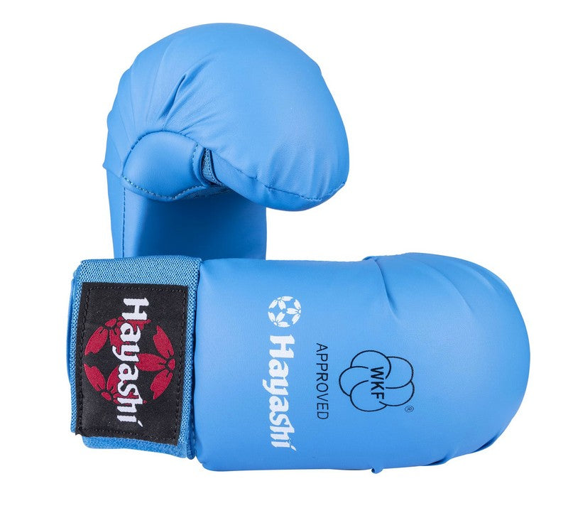 Karatehandske - Hayashi - Tsuki - WKF - Blå