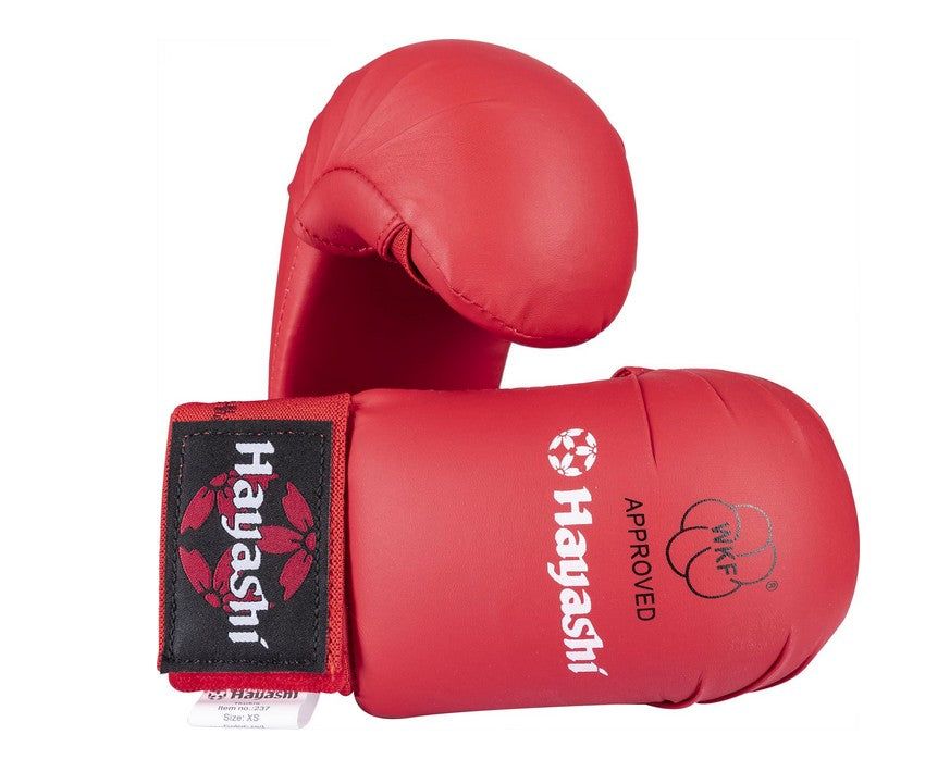 Karatehandske - Hayashi - Tsuki - WKF - Röd