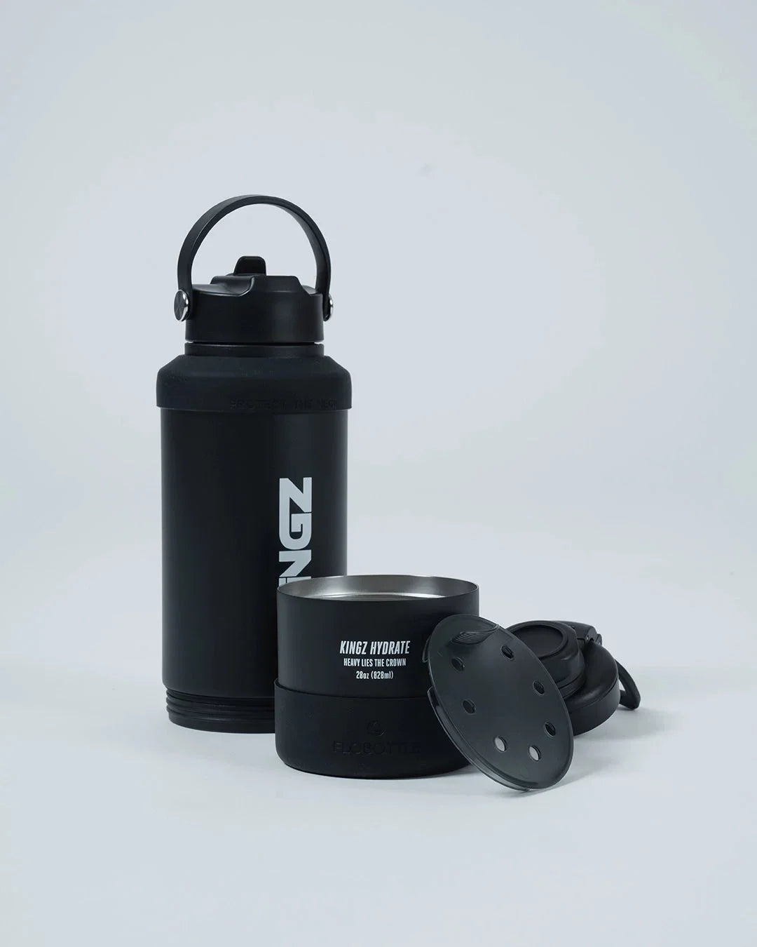Vattenflaska - Kingz - Hydrate Bottle 828 ml - Svart