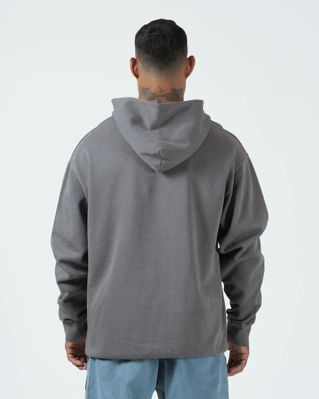 Hoodie - Kingz - Box Hoodie - Grå