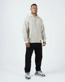 Hoodie - Kingz - Box Hoodie - Beige