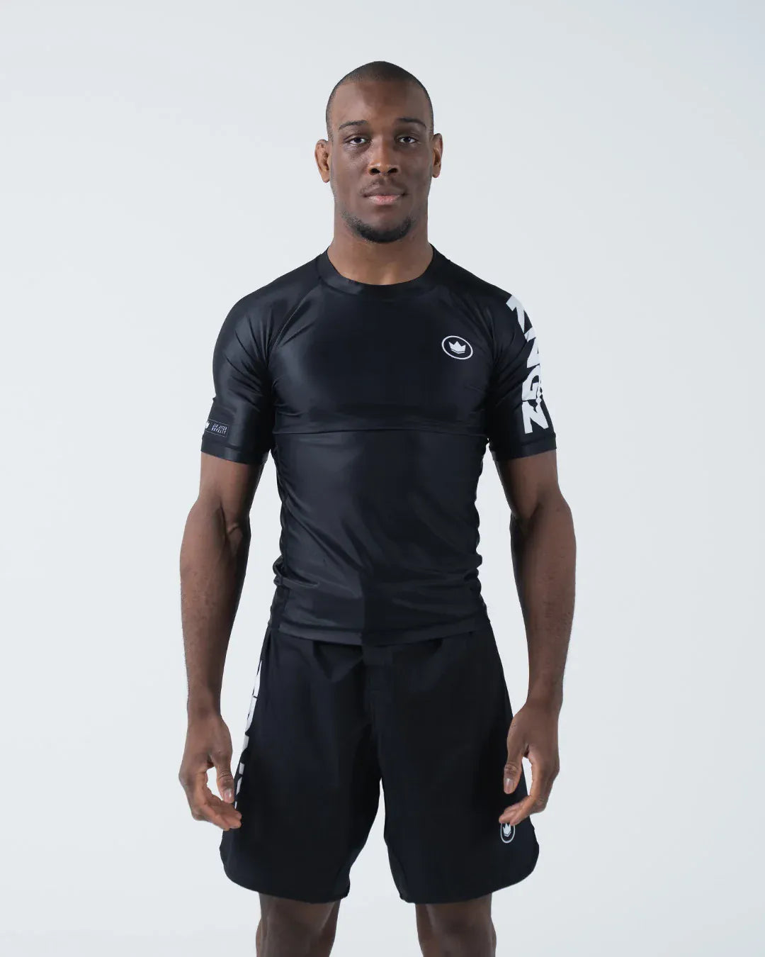 Rashguard - Kingz - Kore V2 - Kortärmad - Svart